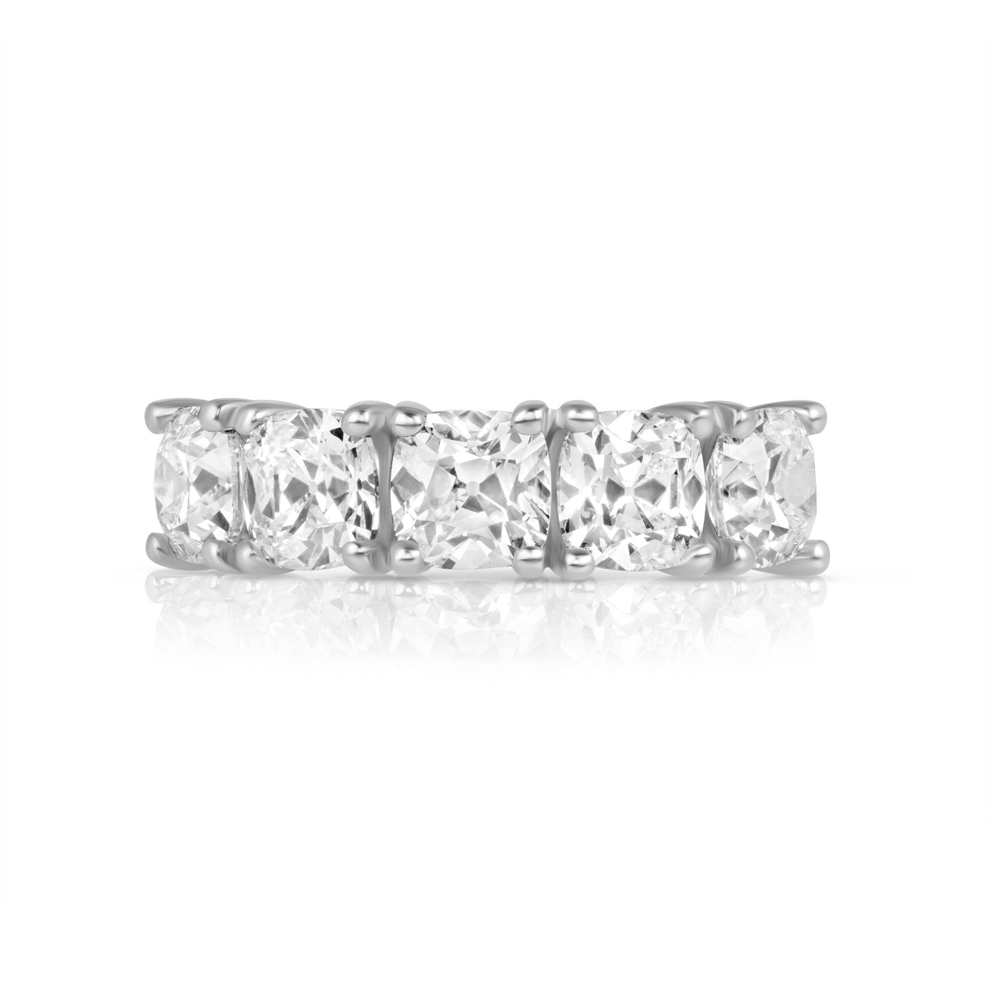 Antique Cushion Diamond Engagement Ring