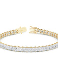 Princess Diamond Tennis Bracelet (7.24 ct. tw.) 14 Karat Gold