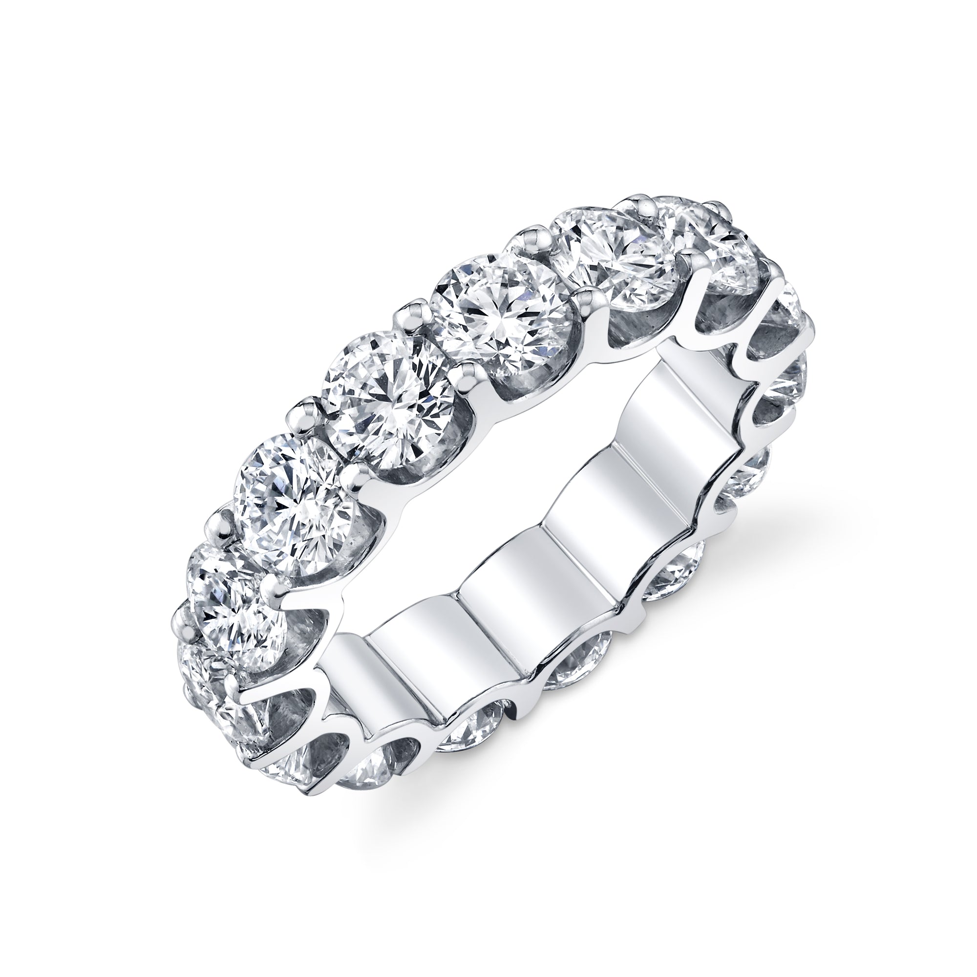 Round Eternity Band 14k Gold