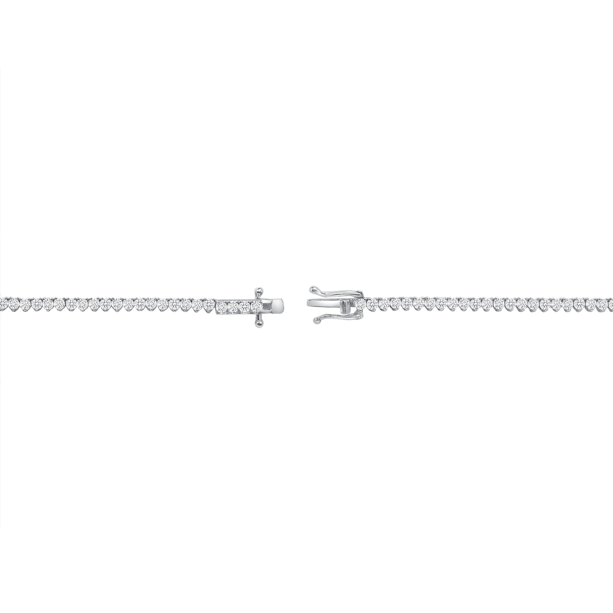 Medium Graduated Tennis Necklace