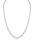 Medium Graduated Tennis Necklace