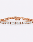 Lab Grown Diamond Tennis Bracelet 14K Gold