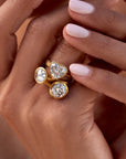 Single Heart Diamond Ring in 14K Gold