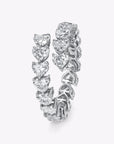 Heart Shape Lab Grown Diamond Eternity Band