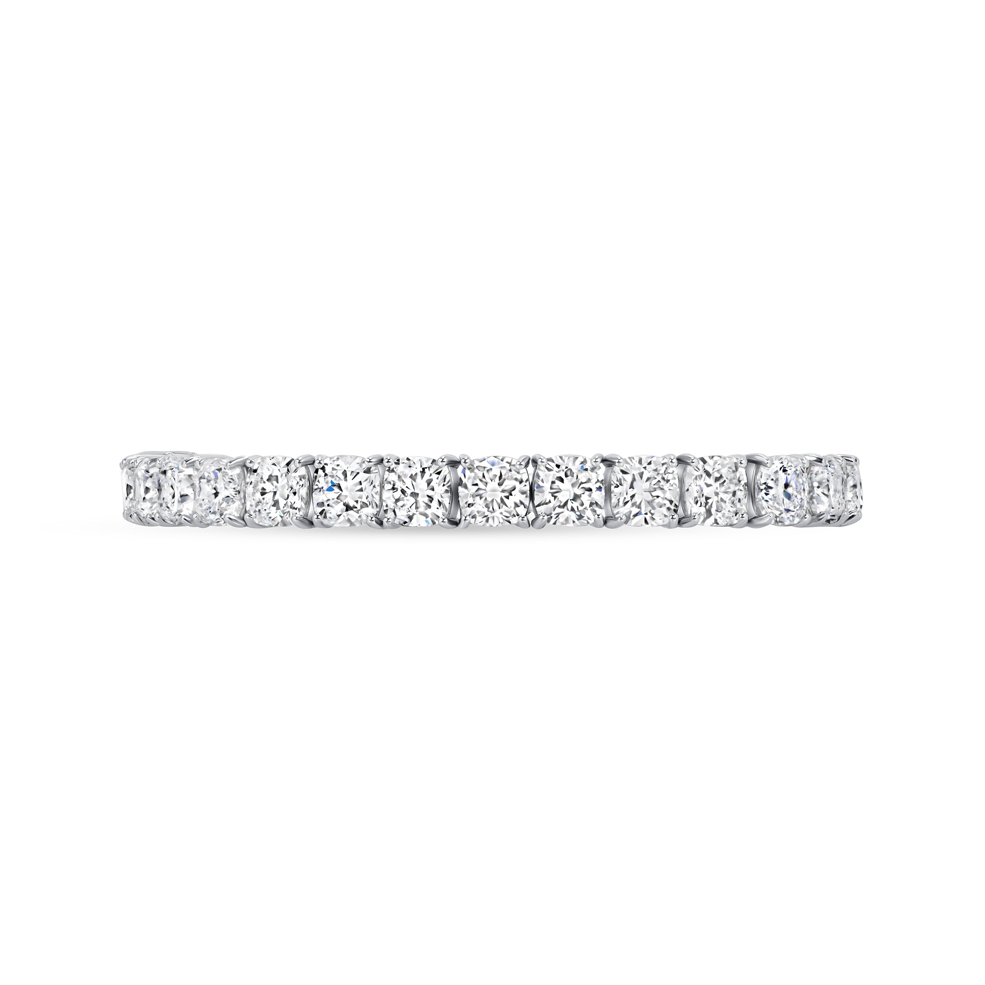 Brilliant Cushion Tennis Bracelet 30.50 Carats