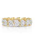 Heart Shaped Lab Diamond Eternity Ring