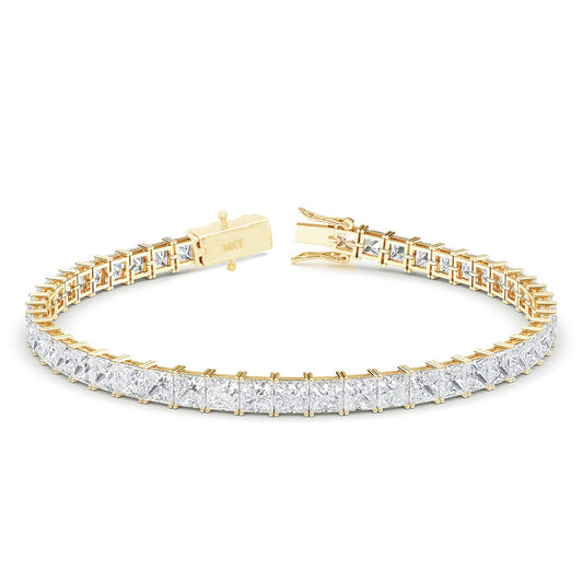 Princess Diamond Tennis Bracelet (7.24 ct. tw.) 14 Karat Gold
