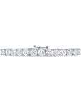 7" 4-Prong Lab Grown Diamond Tennis Bracelet 14K Gold