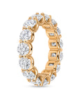 Windowed Round Eternity Band 14k Gold