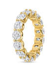 Windowed Round Eternity Band 14k Gold