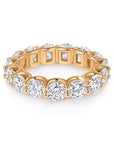 Windowed Round Eternity Band 14k Gold