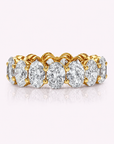 Oval Cut Lab Grown Diamond Eternity Band – Full Eternity Wedding Ring