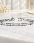 Classic Round Diamond Tennis Bracelet