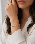 Classic Round Diamond Tennis Bracelet