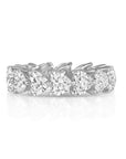 Heart Shaped Lab Diamond Eternity Ring