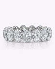 Oval Cut Lab Grown Diamond Eternity Band – Full Eternity Wedding Ring