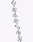 Mixed Shape Gold Lab Grown Diamond Necklace