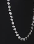 Mixed Shape Gold Lab Grown Diamond Necklace
